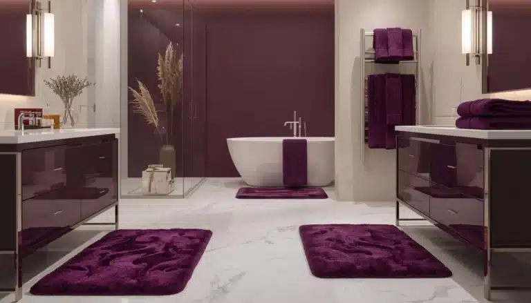 Dark purple bathroom Ideas