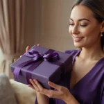 Luxury purple gifts for her birthday