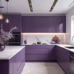 purple kitchen decor ideas