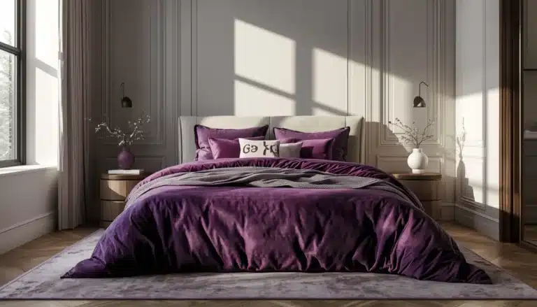 purple bedding ideas