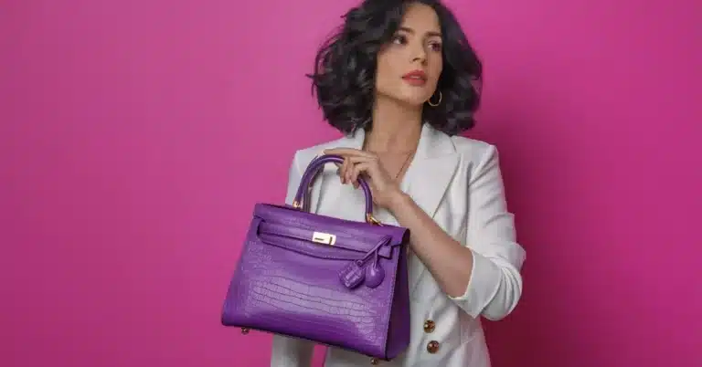 Purple Handbags & Totes