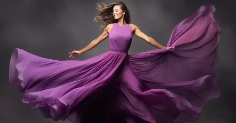 purple dresses for women